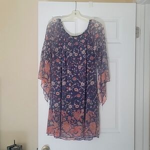 flowy flowery dress